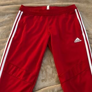 Adidas skinny track pants. Size M.
